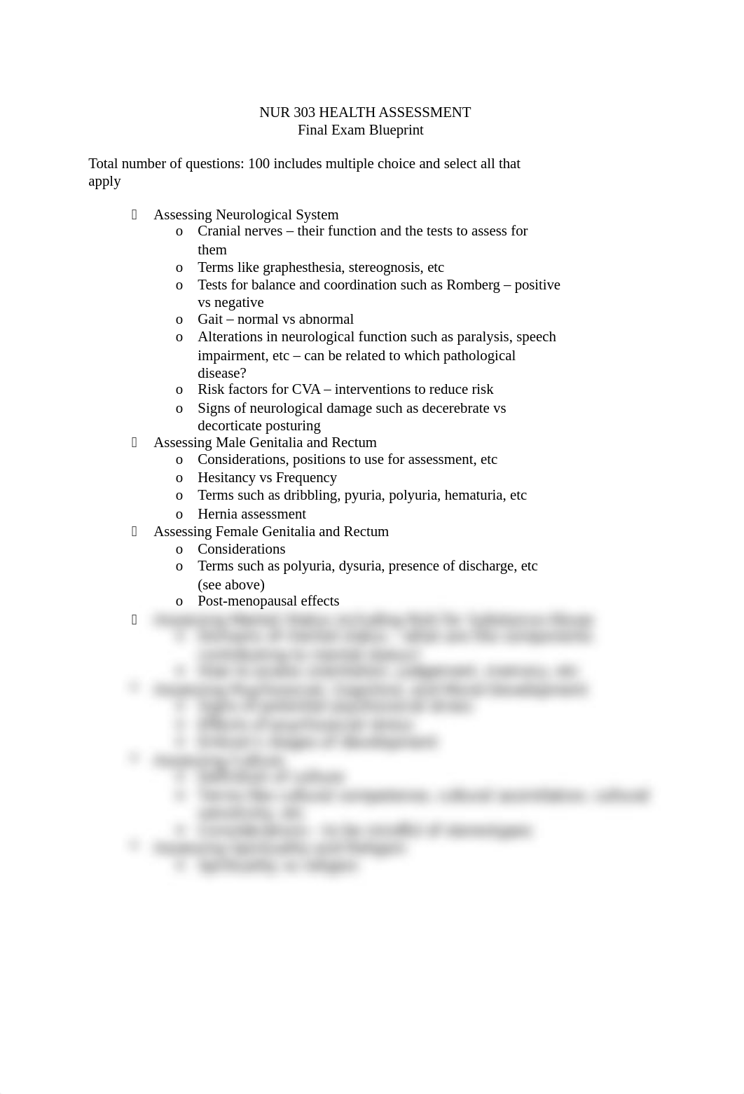 NUR 303 Health Assessment Final Blueprint.docx_d313pt3e97s_page1