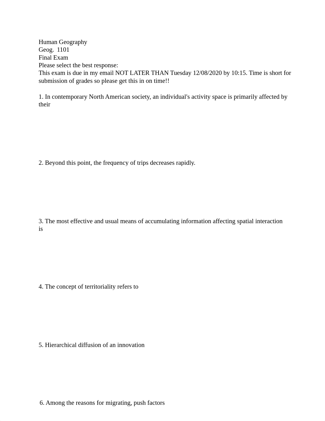 Geography 1101 Final Exam F2020 annabelle mccannon.docx_d321a8q38hw_page1