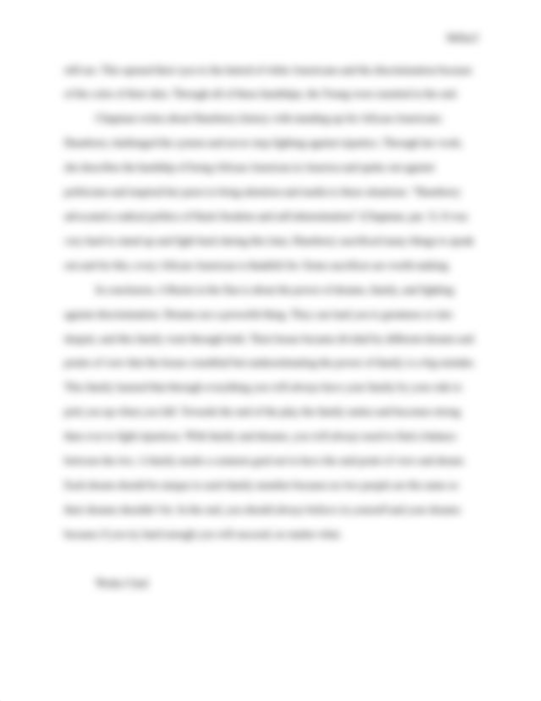 A Raisin in the Sun Drama Essay.docx_d327mugghi1_page2