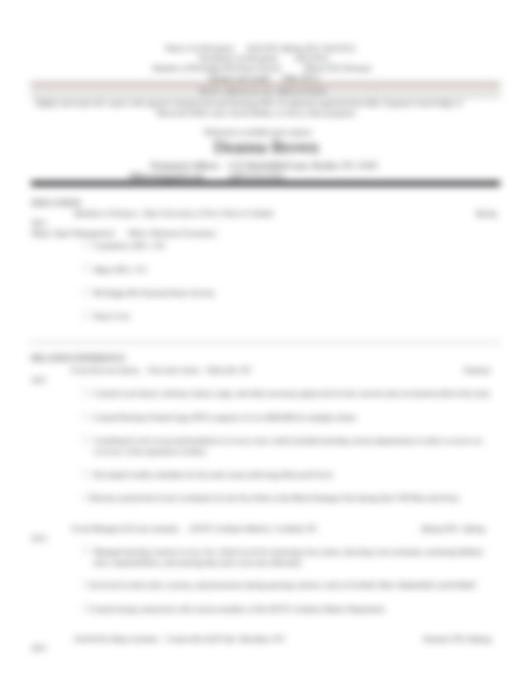 Sports Management Pre-Intern Seminar Sample Resumes_d3284j4lrms_page2