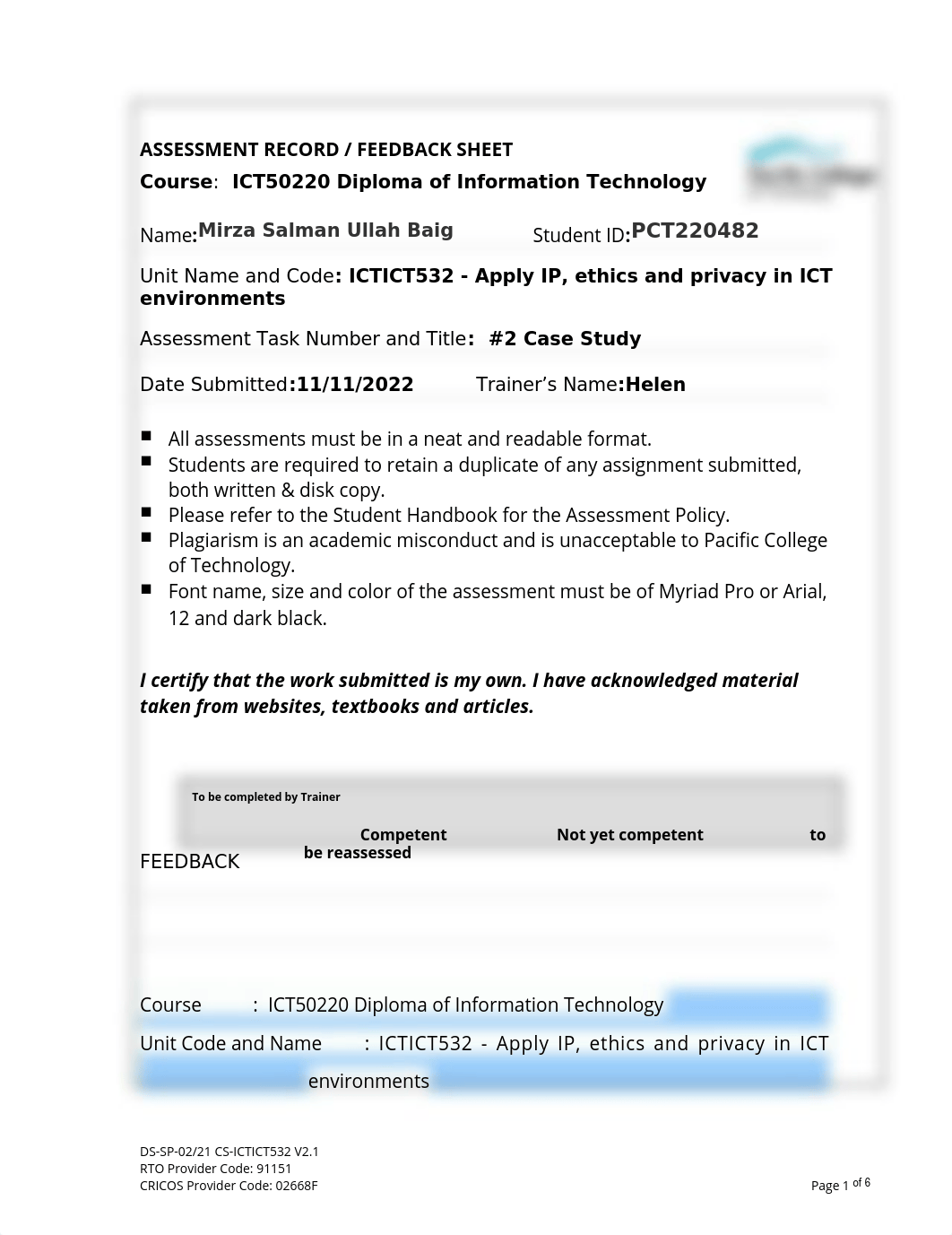 ICTICT532 - Assessment 2 - Case Study - ANS.docx_d32ijpb1xjx_page1