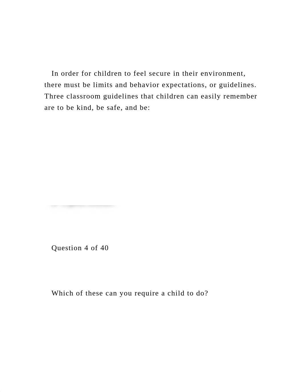 Question 1 of 40     Hitting, kicking, biting, and spitt.docx_d32v7p0gt0b_page4