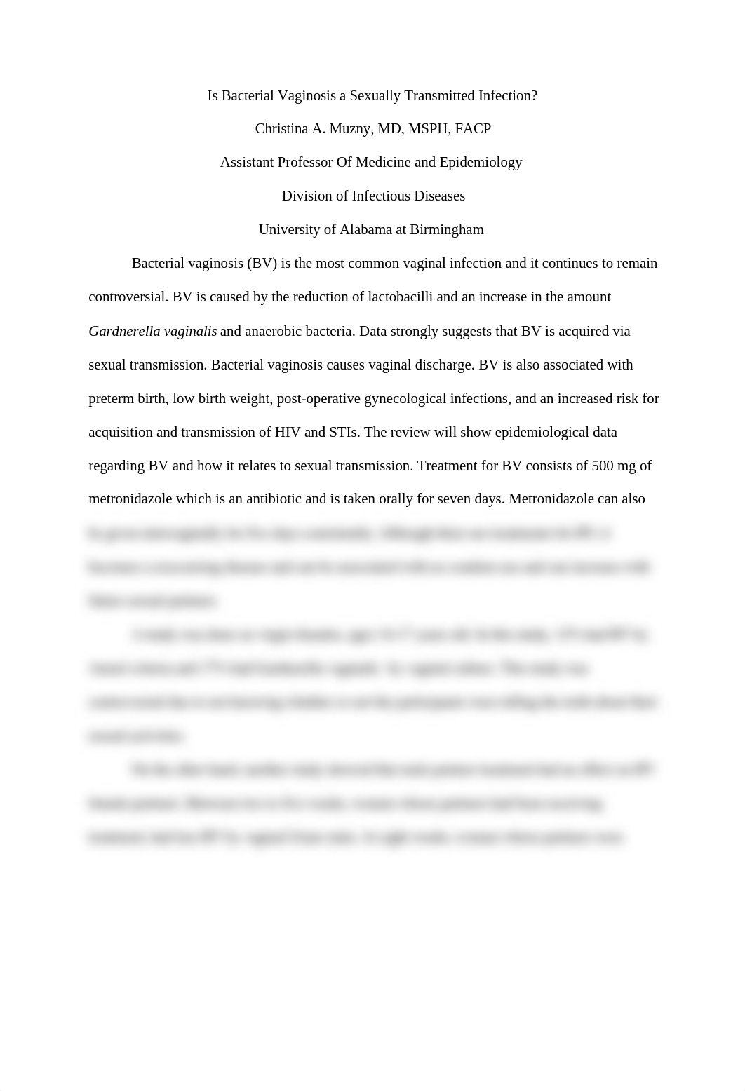 Is Bacterial Vaginosis a Sexually Transmitted Infection.docx_d3345zkkdt1_page1