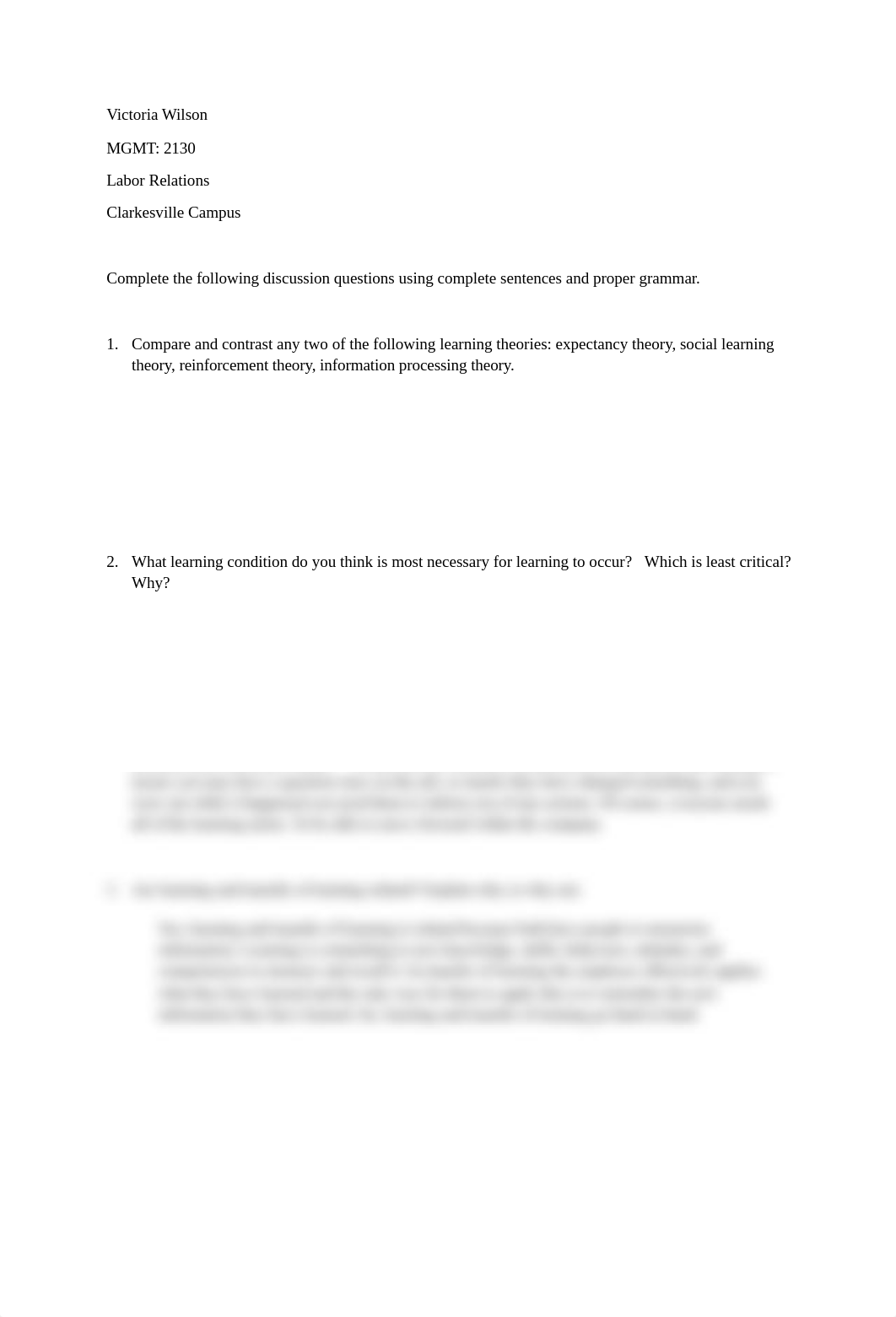 MGMT 2130 Chapter 4 discussion questions.docx_d3388vackqs_page1