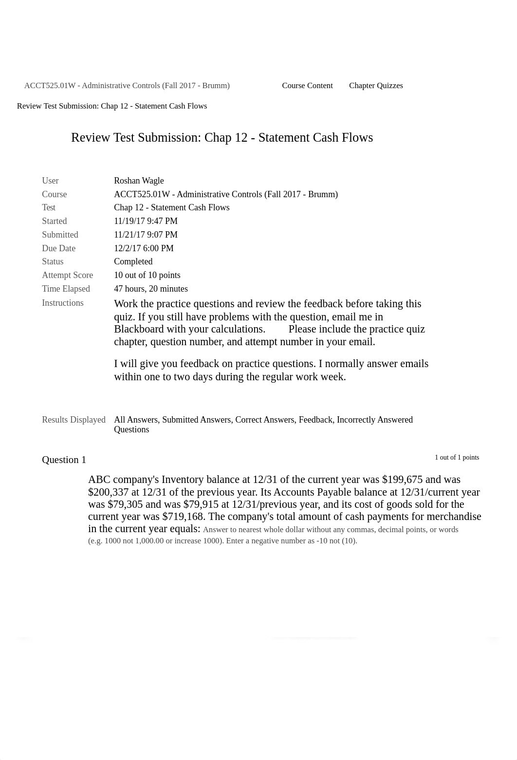 Review Test Submission: Chap 12 - Statement Cash Flows -....pdf_d33dvod0fc6_page1