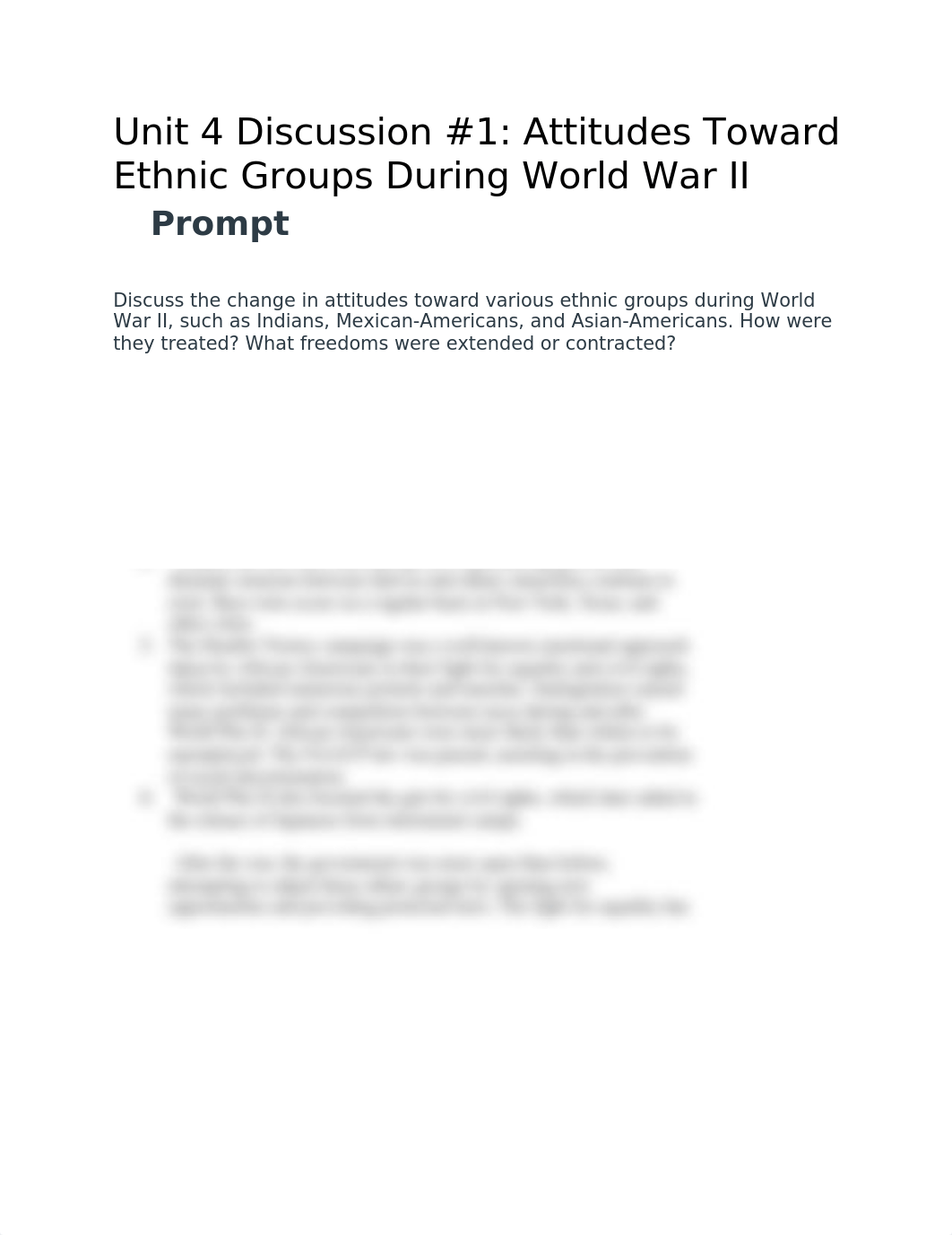 Unit 4 Discussion #1- Attitudes Toward Ethnic Groups During World War II.docx_d33ixxlj642_page1