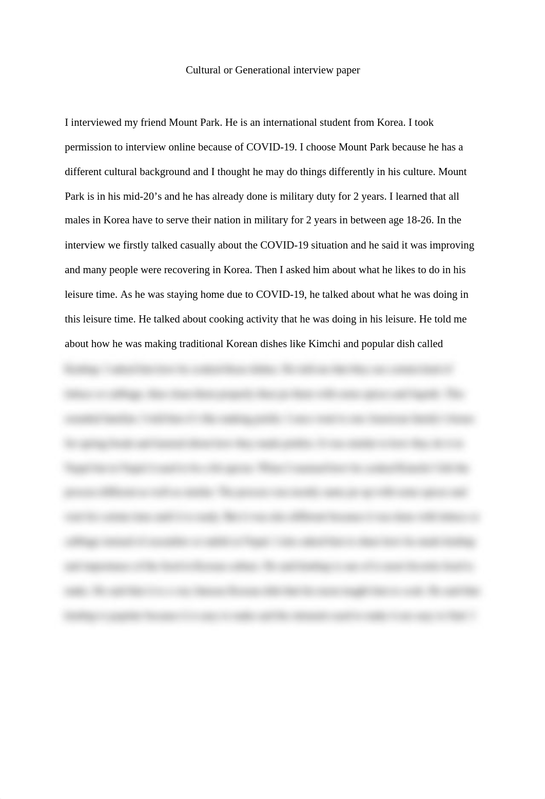 Cultural or Generational interview paper.docx_d33qtqut0mz_page1