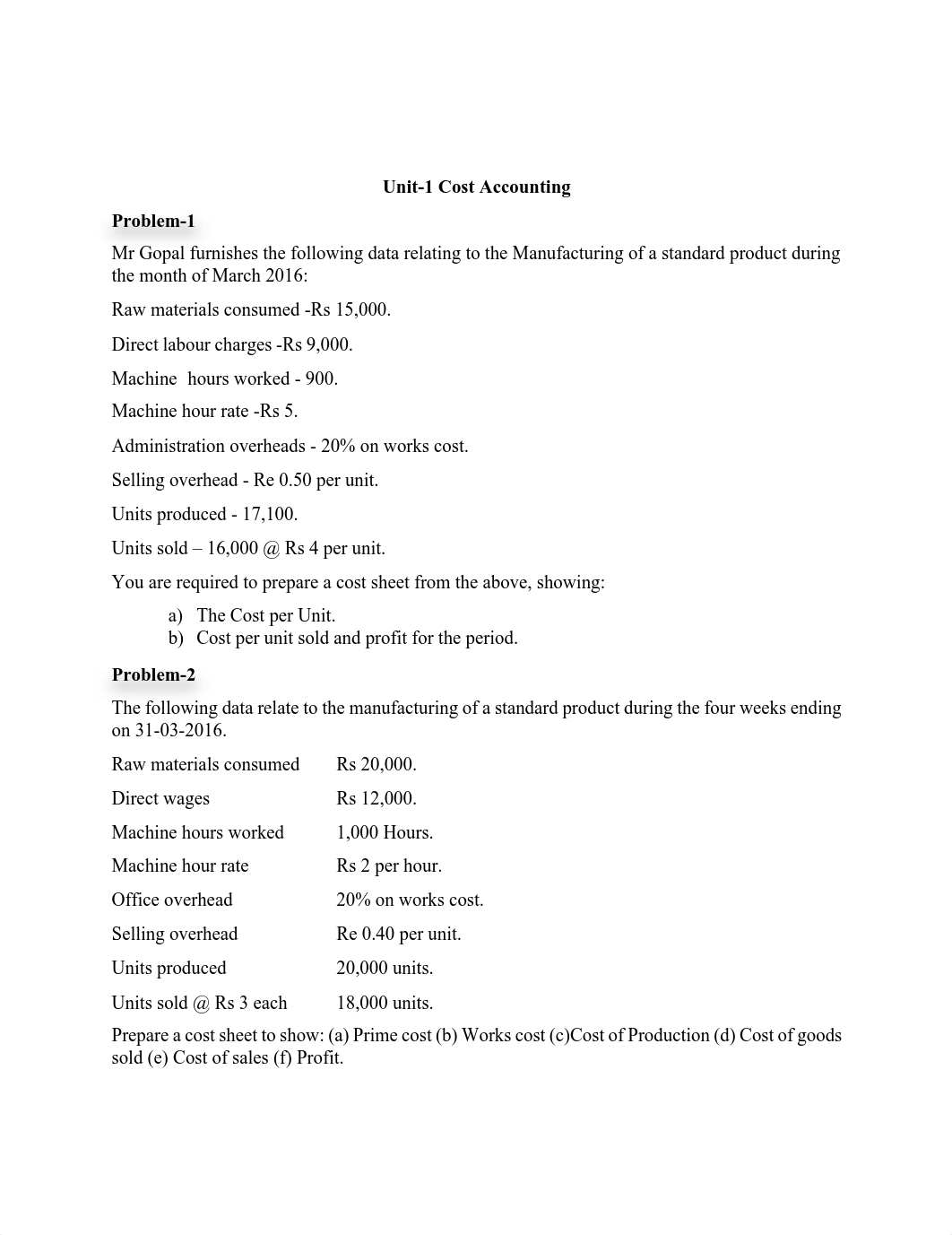 Chapter-1-Introduction to costing-PROBLEMS REVISED 3.pdf_d33ustxgaxr_page1