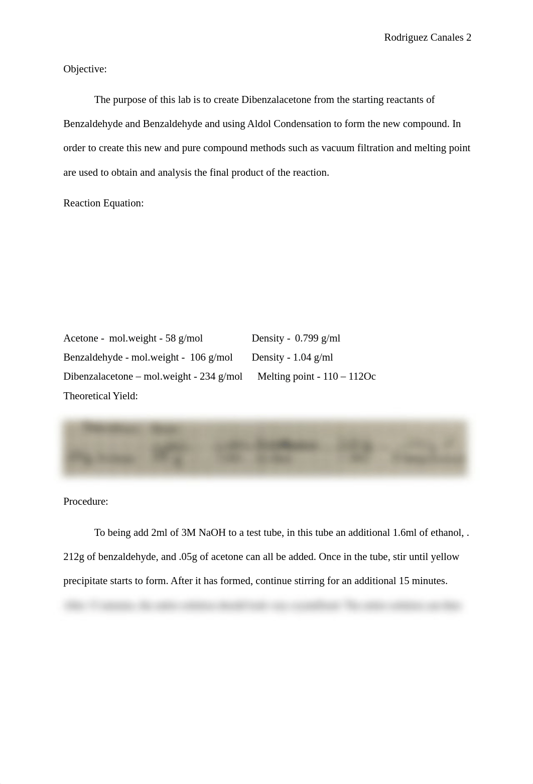 Dibenzalacetone by Aldol Condensation Lab.docx_d342ohk1muh_page2