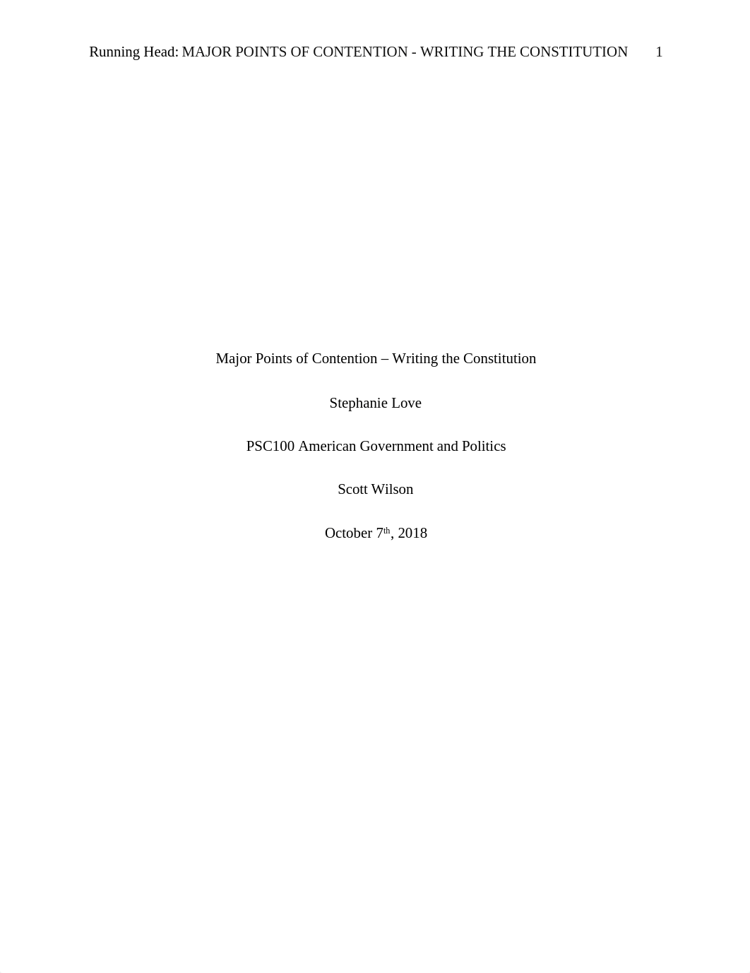 MAJOR POINTS OF CONTENTION - WRITING THE CONSTITUTION.docx_d3455iude6j_page1