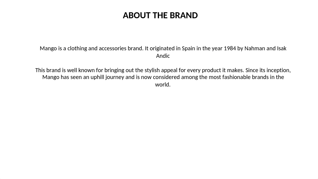 MANGO BRAND IDENTITY AND EQUITY.pptx_d345m7mwfhj_page2