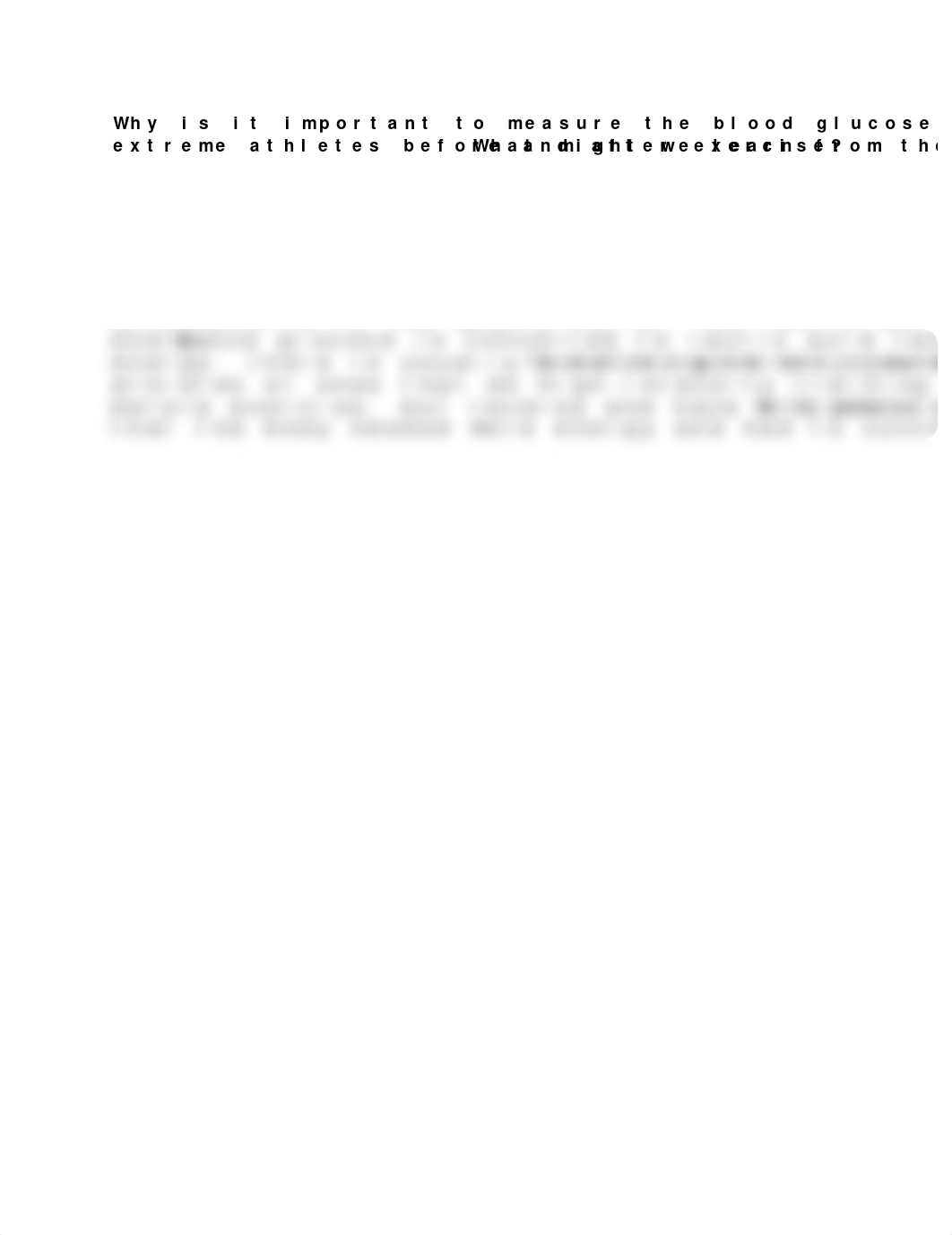 Why is it important to measure the blood glucose and lactic acid concentrations of extreme athletes_d34alaikc8l_page1