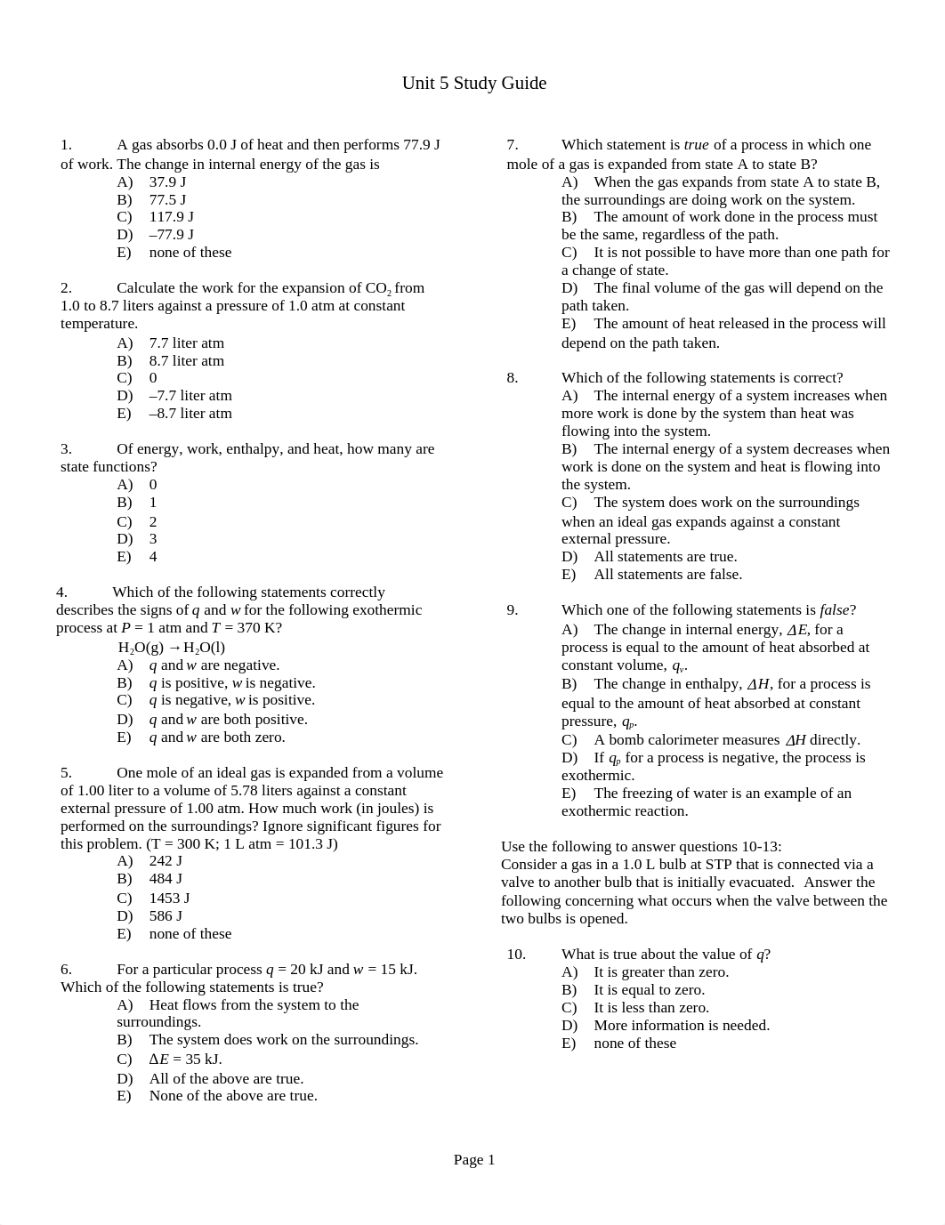 Unit 5 Study Guide_d34douyaink_page1