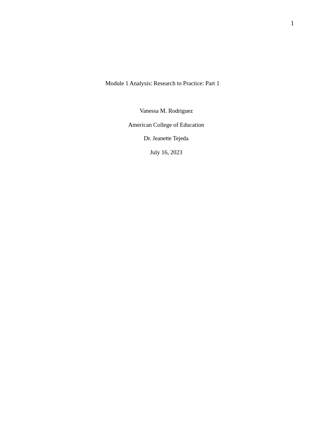 Module 1 Analysis_ Research to Practice_ Part 1 (1).docx_d34i0nlp5kp_page1