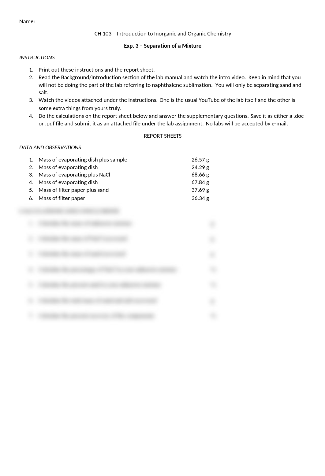 Stephanie Zayas Lab 2 Separation of mixture.docx_d34nibdjsya_page1