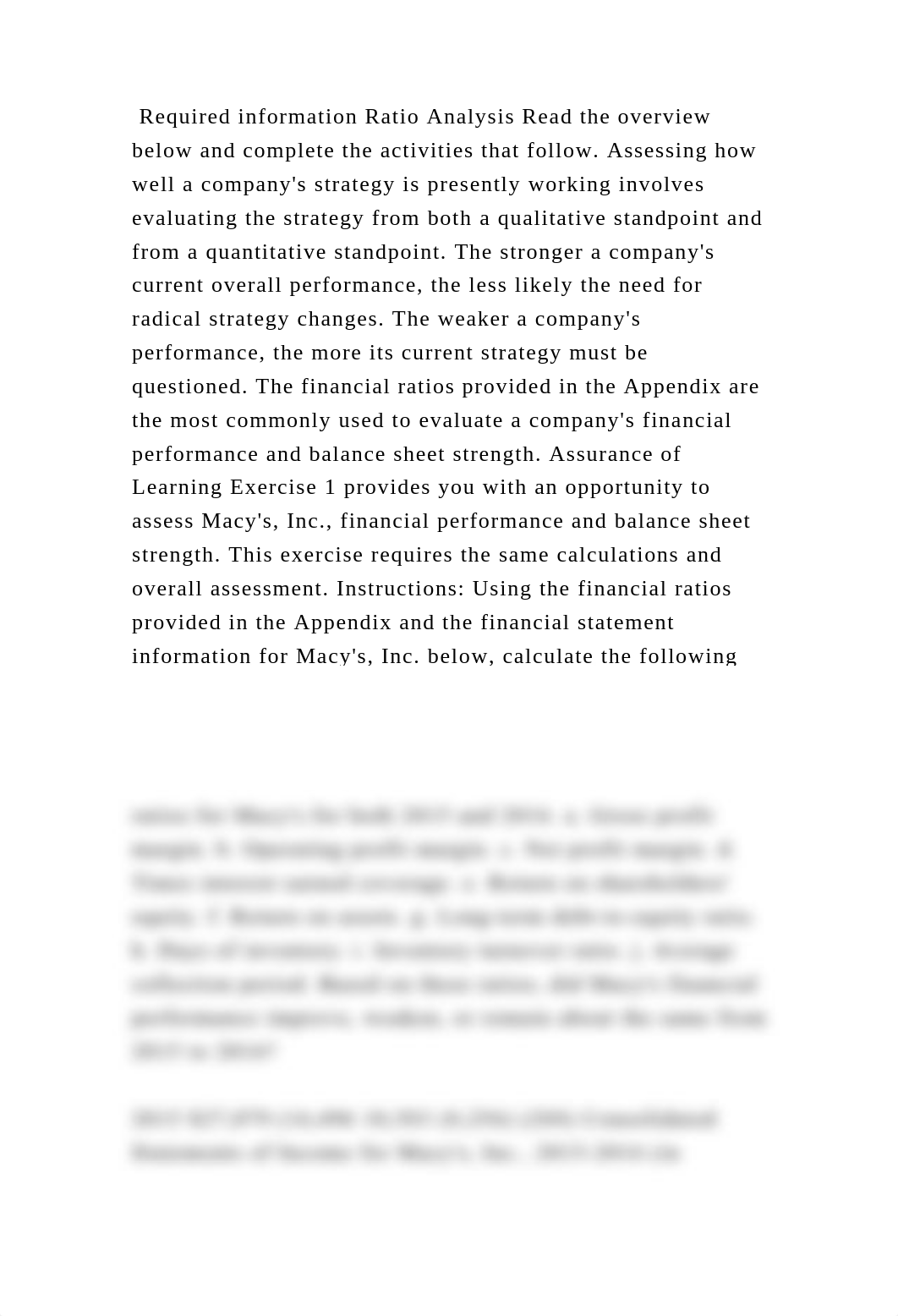Required information Ratio Analysis Read the overview below and compl.docx_d34r6sfp41j_page2
