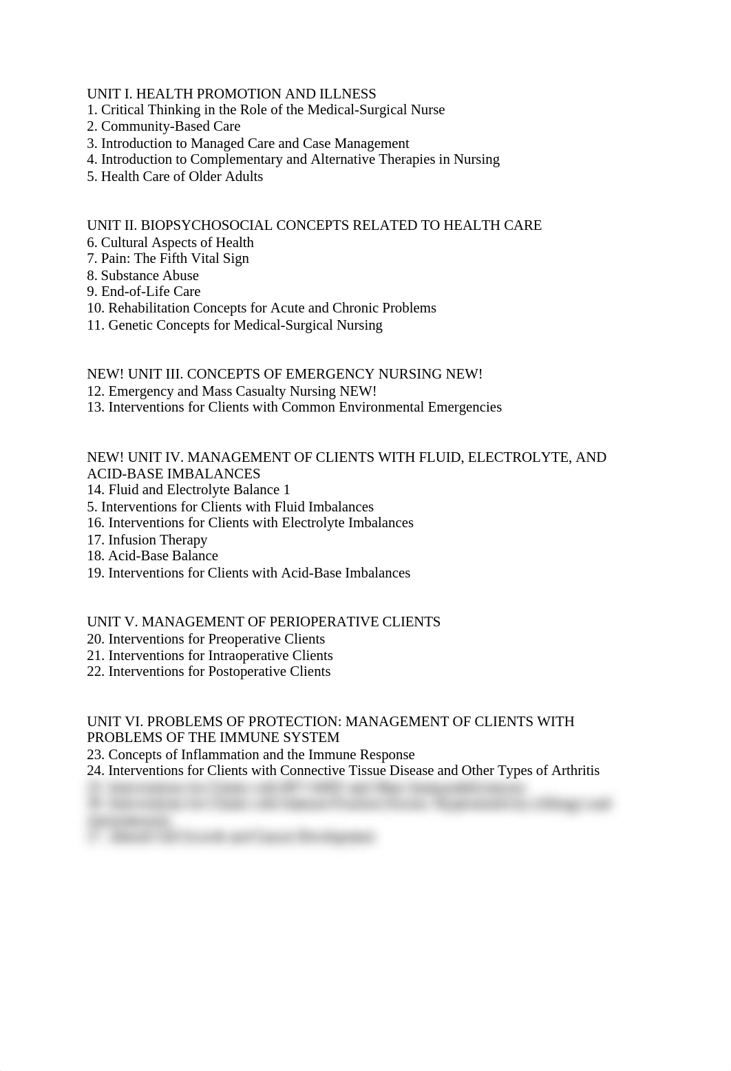 Ignativicius and Workman 5 the edition Examination Format Collaborative Critical Thinking Table of C_d34vp6rzrao_page1