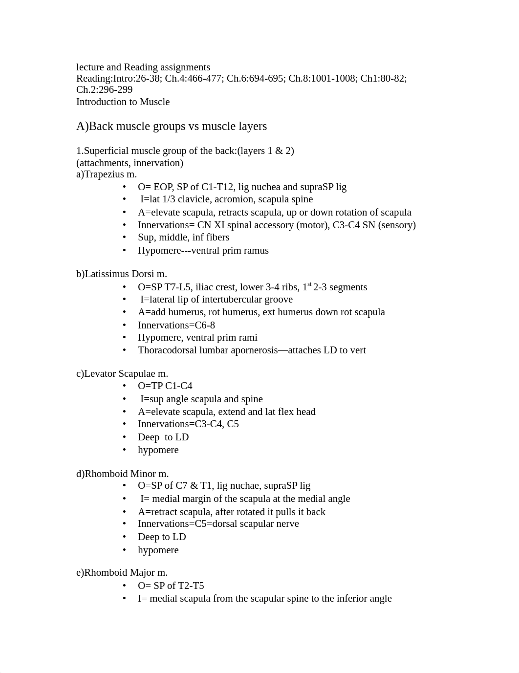 ANAT 1615 Muscles Test Detailed Notes for Exam #3_d3577mmd3be_page1