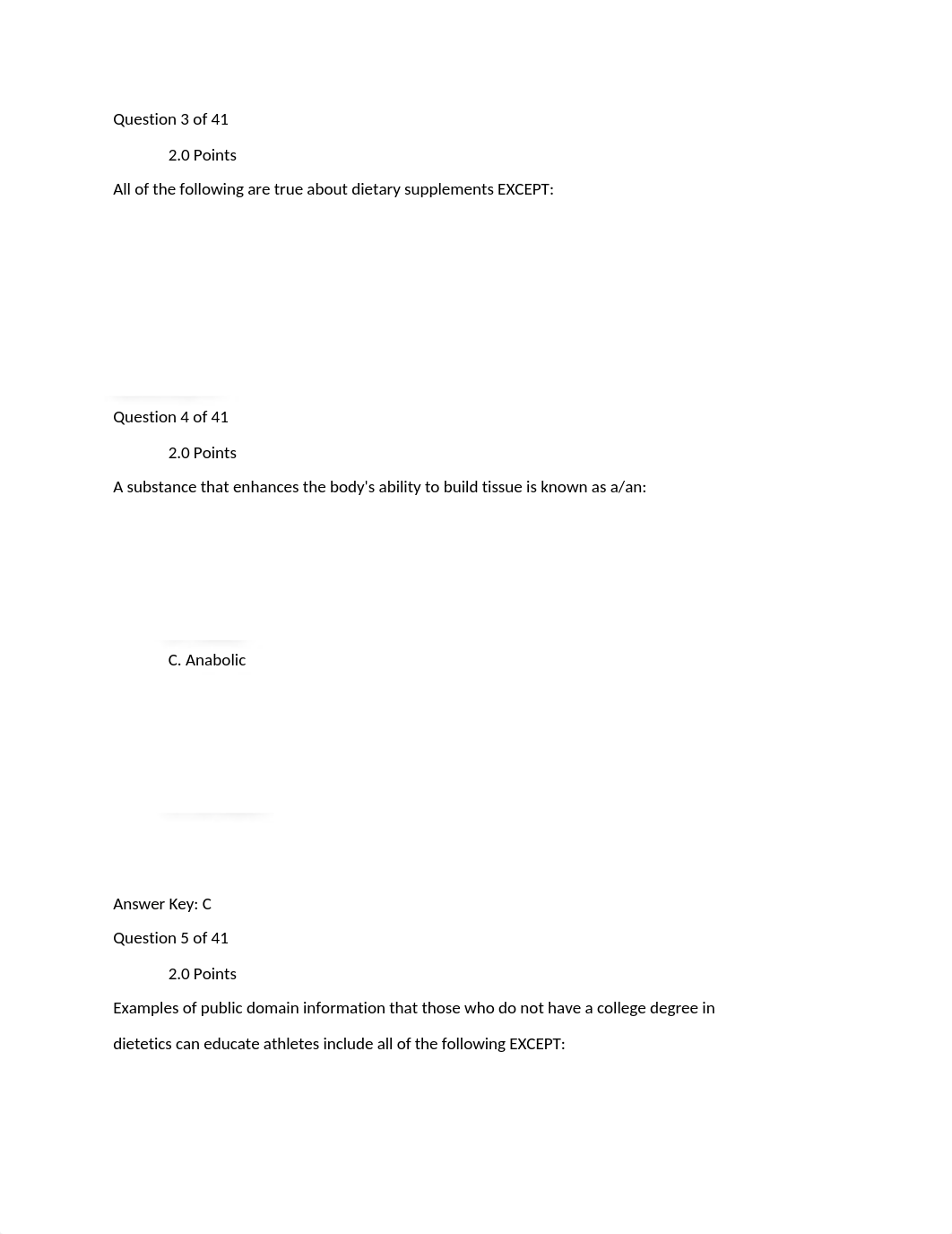 Biochemical Ergogenic Aid Quiz and Answers_d35wuhq1pbf_page2