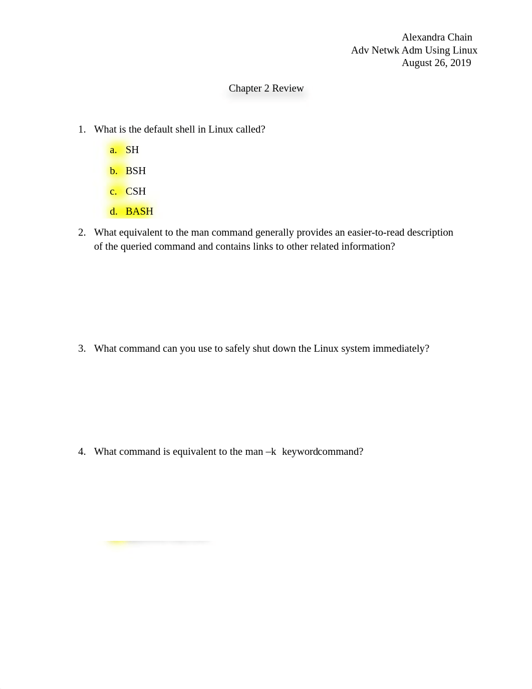 Chapter 2 Review (Adv Netwk Adm Using Linux).doc_d361ga9vxf3_page1