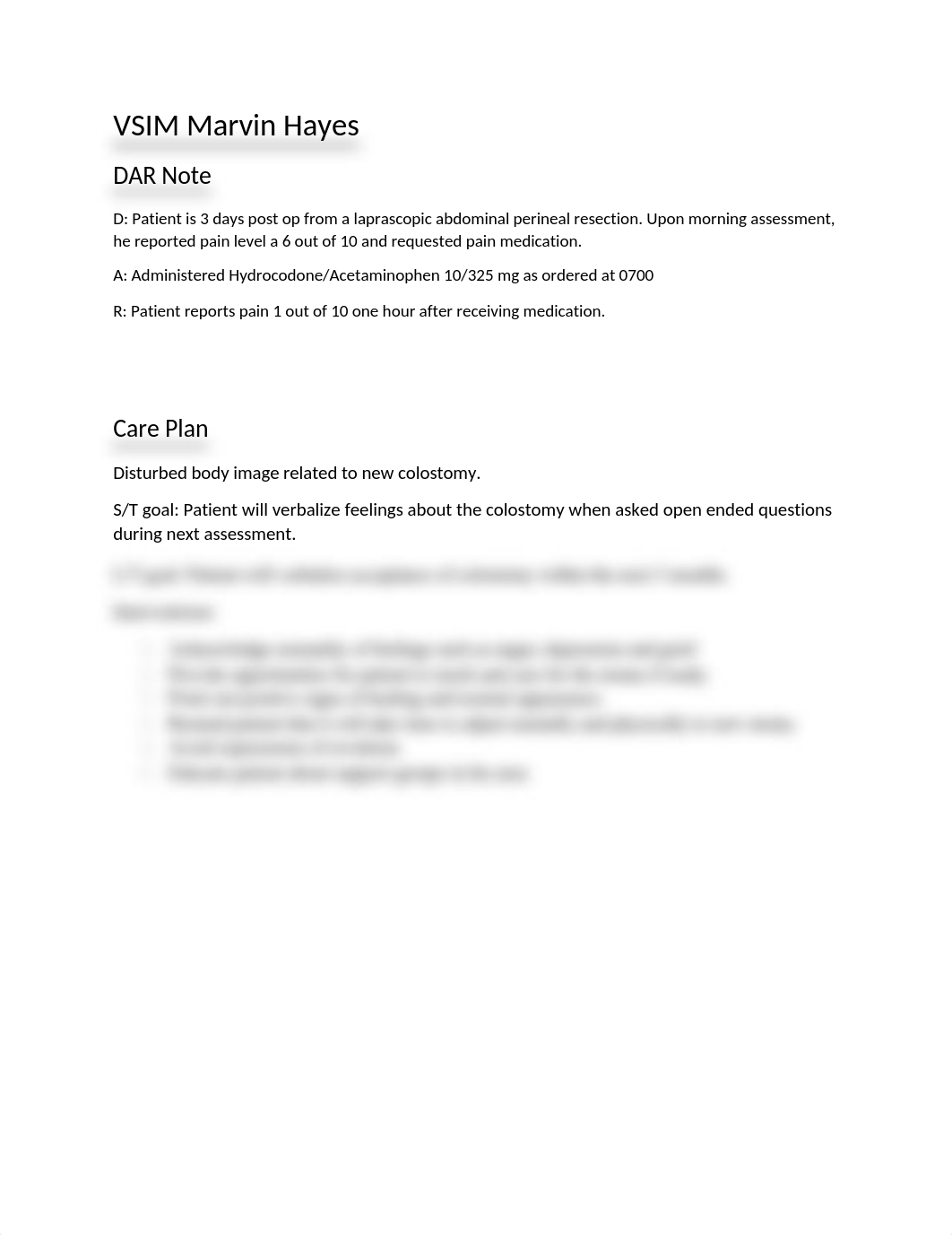 VSIM Marvin Hayes DAR & Care Plan.docx_d36i2y74zp2_page1