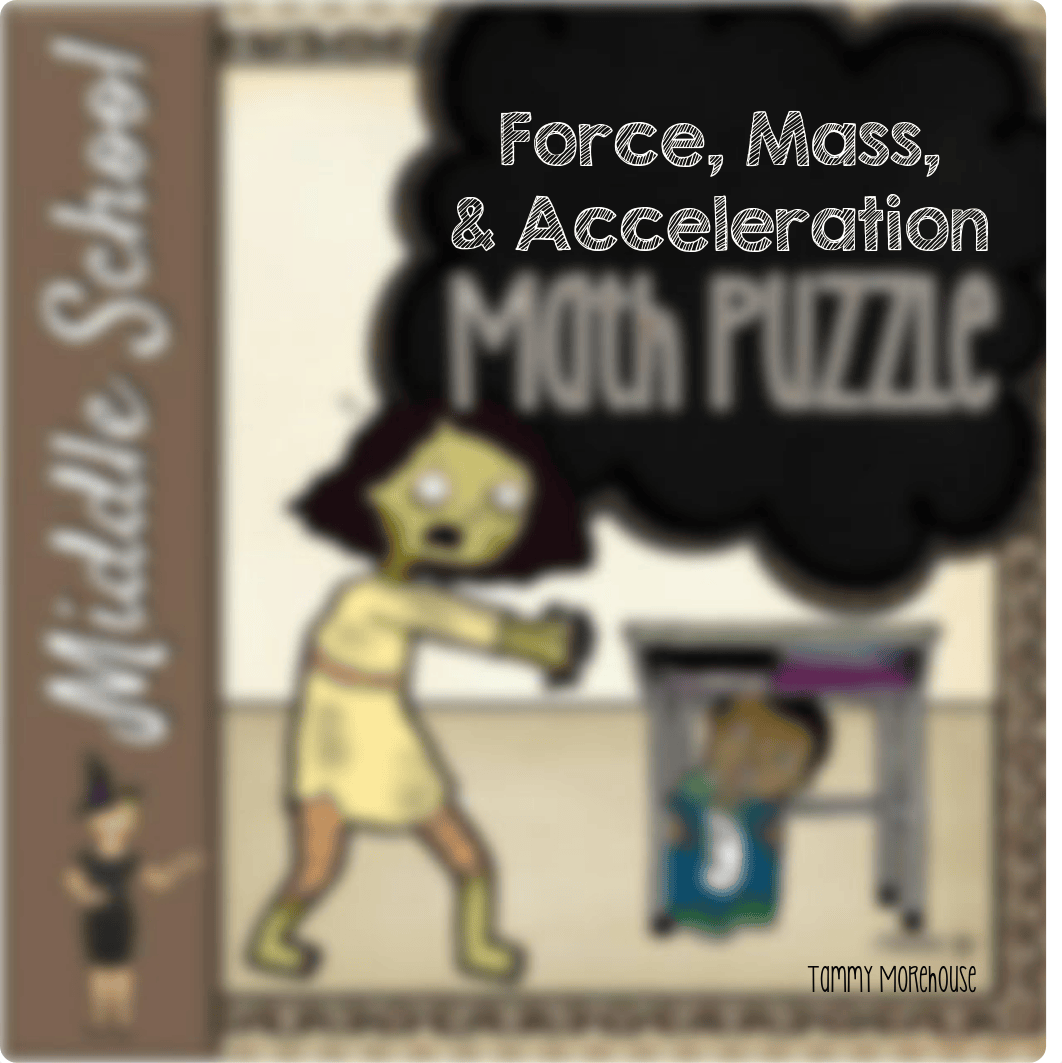 NEWTONS2ndLAWFORCEMASSACCELERATIONMATHPUZZLEZOMBIES-1.pdf_d36jyp0uw1a_page1