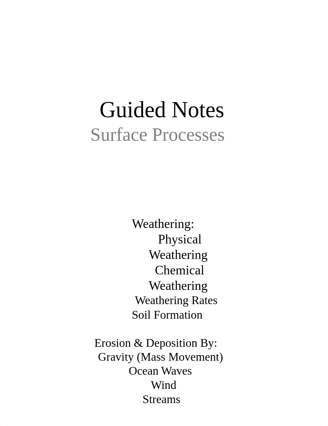 NOTES Surface Processes.pdf_d36tkd602dl_page1