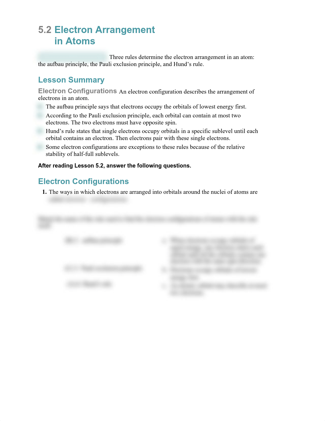 5.2 Electrons in a Atom Lesson Summary.pdf_d3775sjocqs_page1