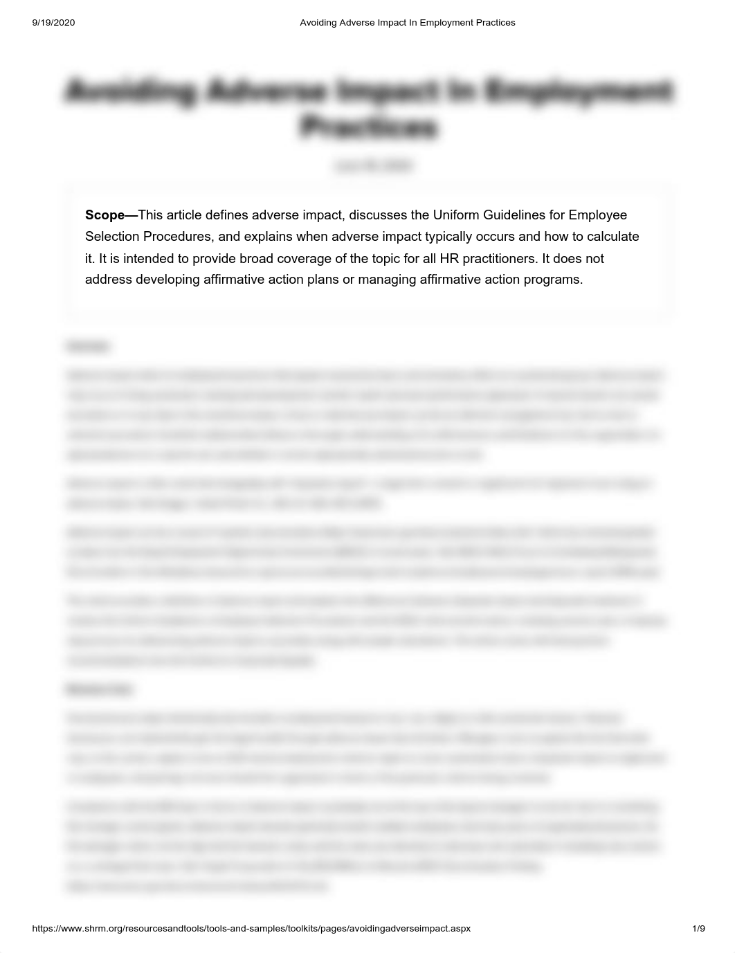 Avoiding Adverse Impact In Employment Practices.pdf_d378dt7gvon_page1