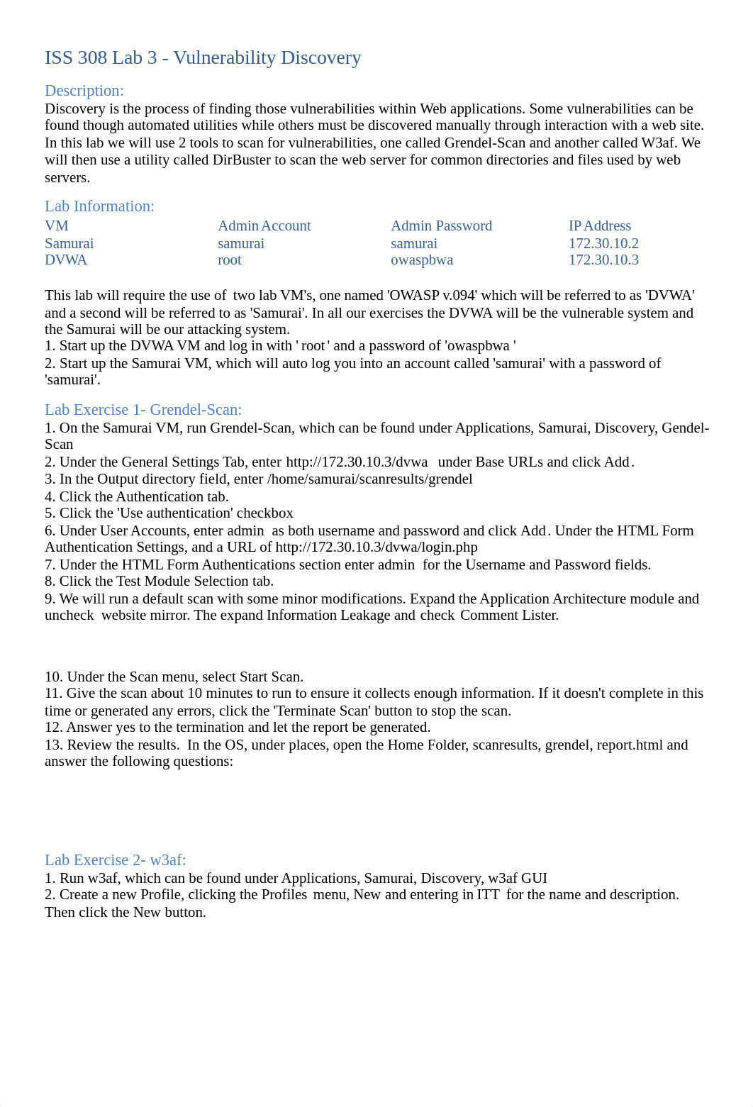 IS 308 Lab 3 - Vulnerability Discovery_d37syouz974_page1