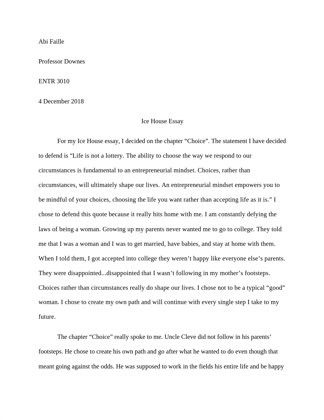 Ice House Essay.docx_d380slxg5y1_page1