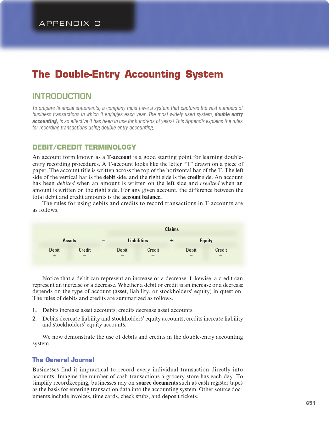 Appendix C; The Double-Entry Accounting System_d382a3s92v6_page1