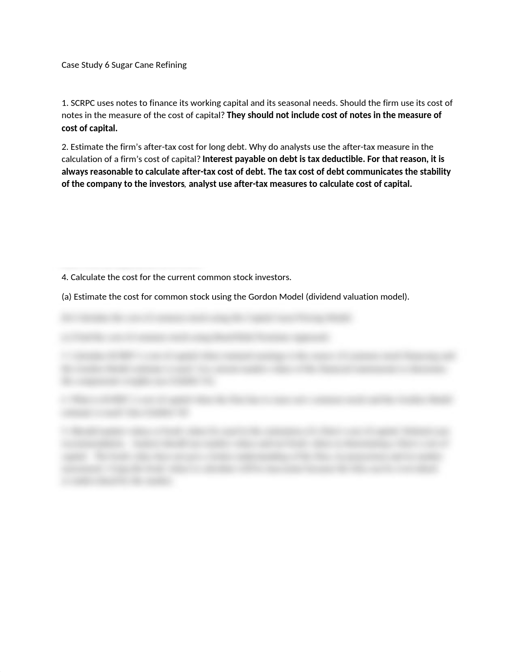 Case Study 6 Sugar Cane Refining.docx_d384ad0hgov_page1