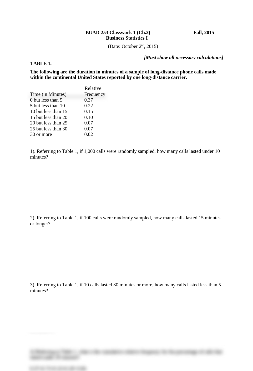 BUAD253 classwork 1 ch. 2 stats 1_d389jx5f048_page1