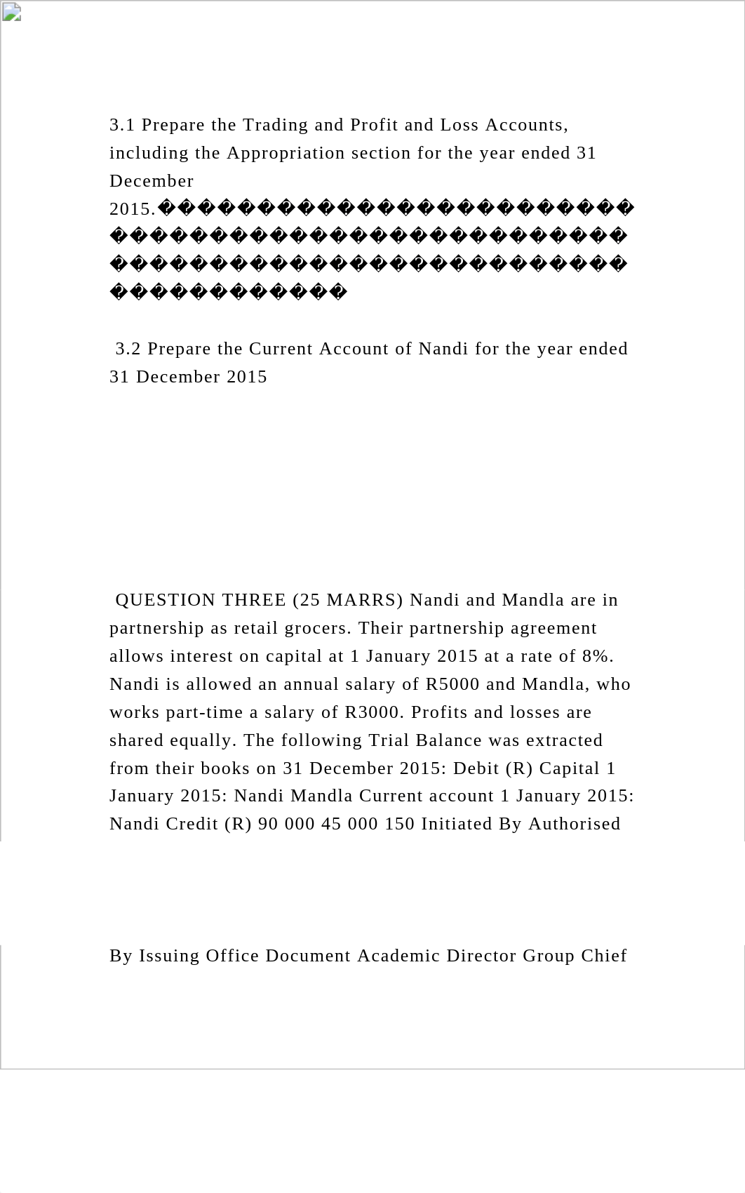 3.1 Prepare the Trading and Profit and Loss Accounts, including the .docx_d38d41kekw2_page2