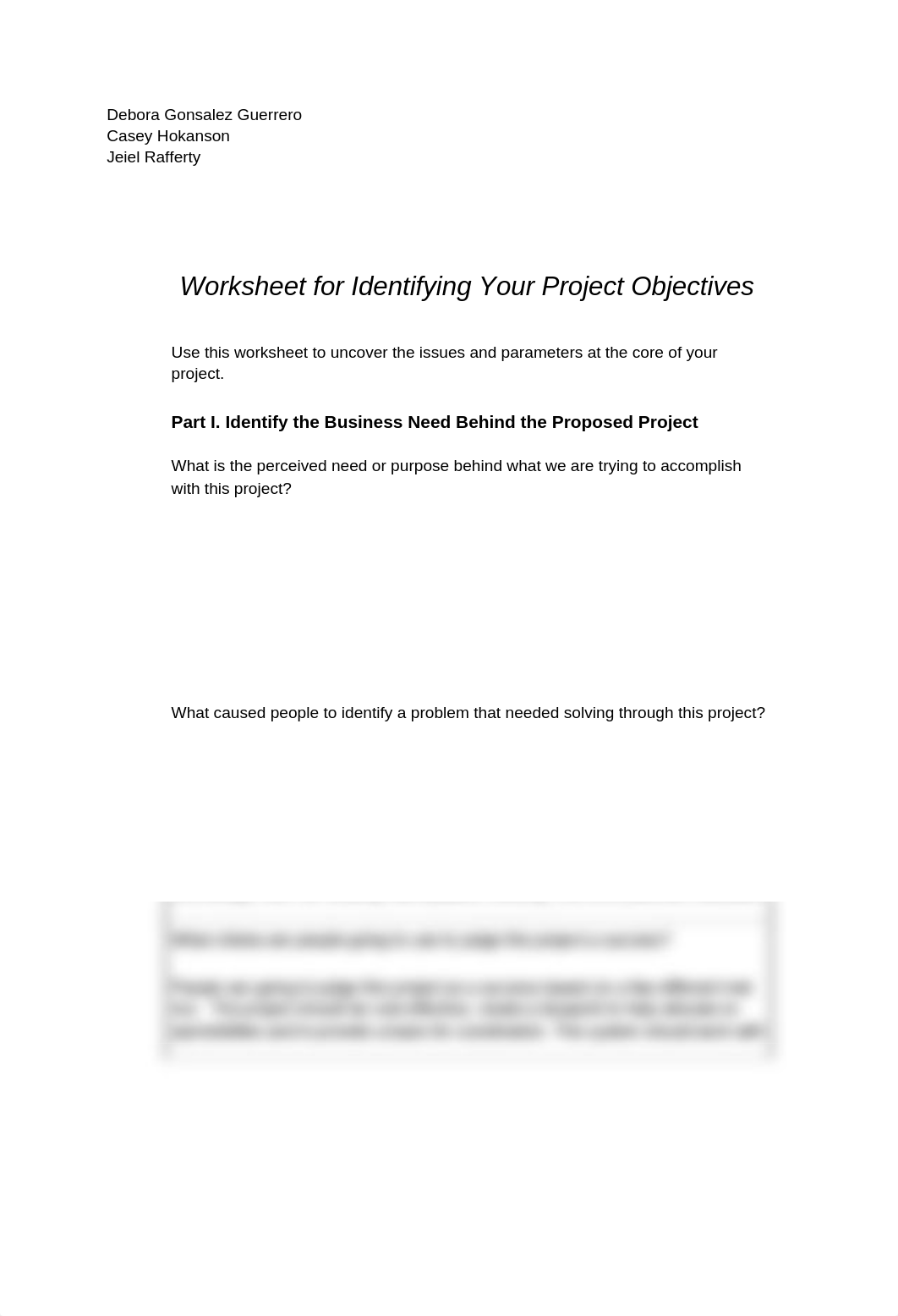 HCAD418 Project Management for Health Care Managers.docx_d38geho3ctg_page1