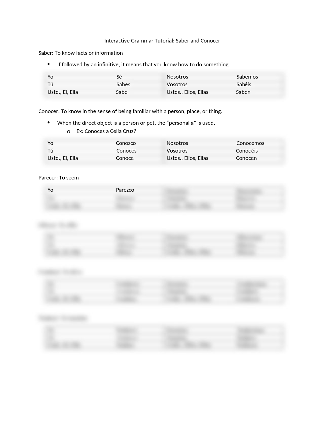 Interactive Grammar Tutorial Saber and Conocer.docx_d38tihqdllv_page1