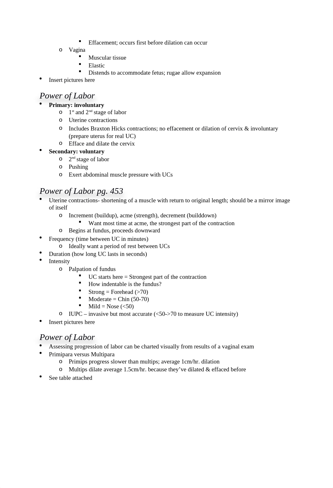 N330 Processes & Stages of Labor and Birth and Intrapartum Nsg Assessment.docx_d391vap111a_page2