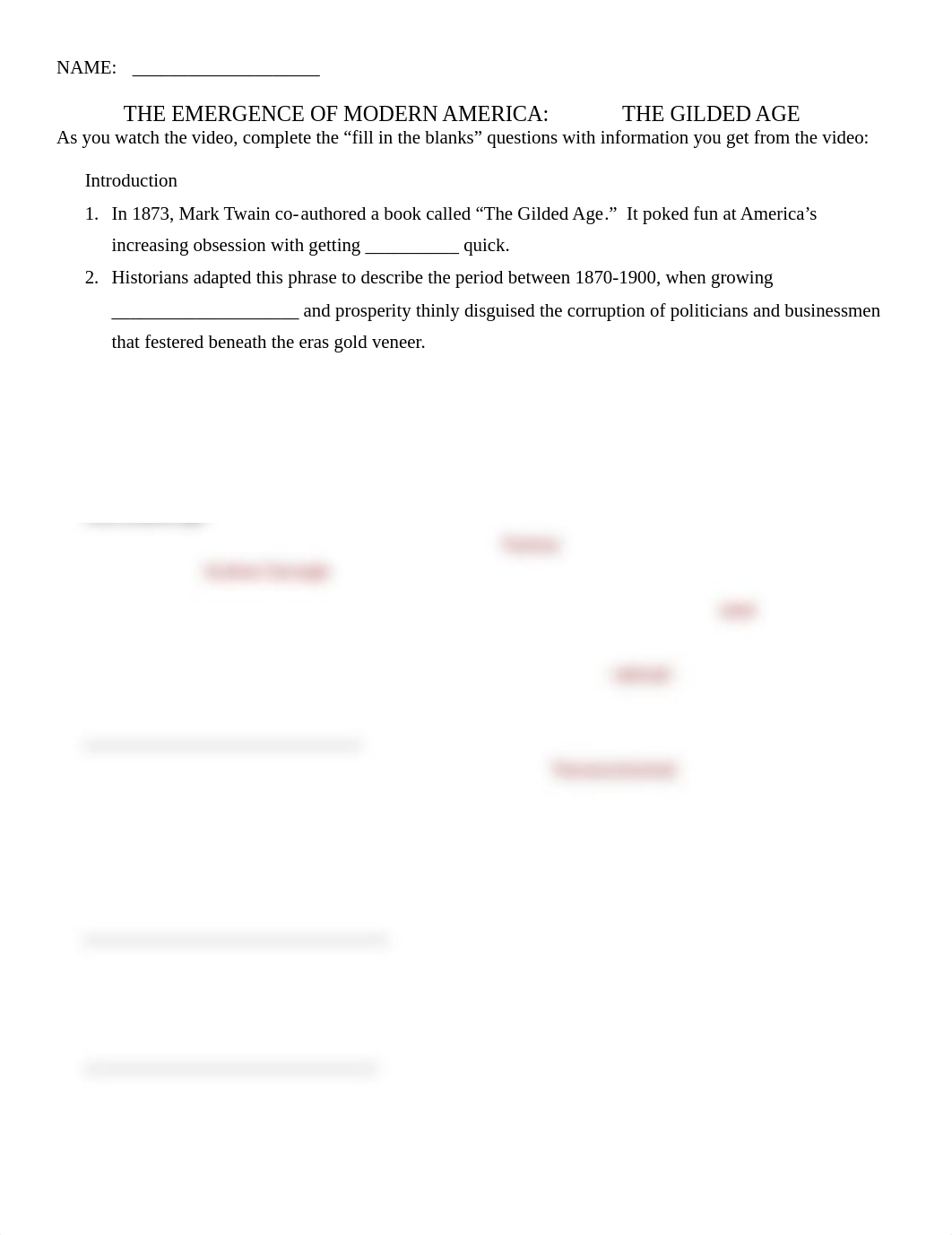 Emergence of Modern America - Gilded Age Video Questions.pdf_d397a1cfsz1_page1