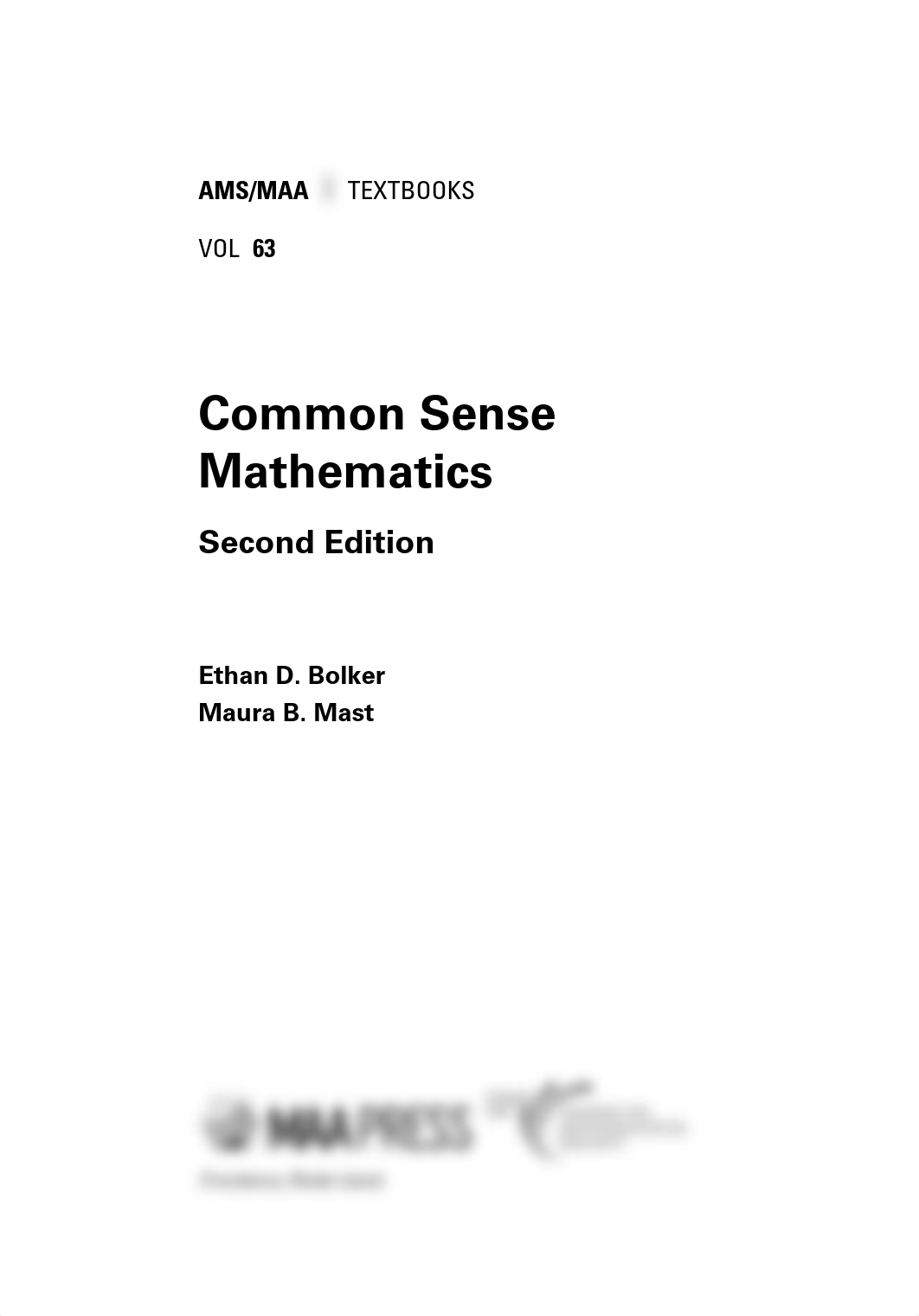 (AMS_MAA textbooks) Ethan D. Bolker_ Maura B. Mast - Common sense mathematics (2021).pdf_d39e49xo0z3_page5