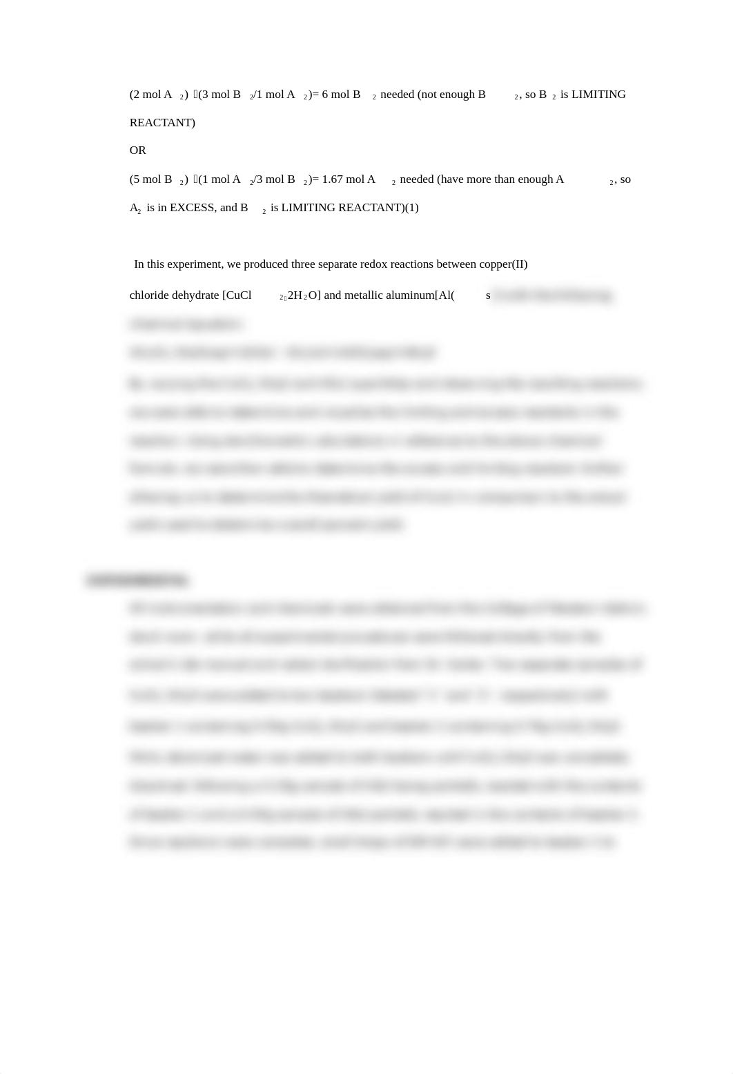 Limiting Reactant Lab Report (Formal)_d39fswwyycc_page2