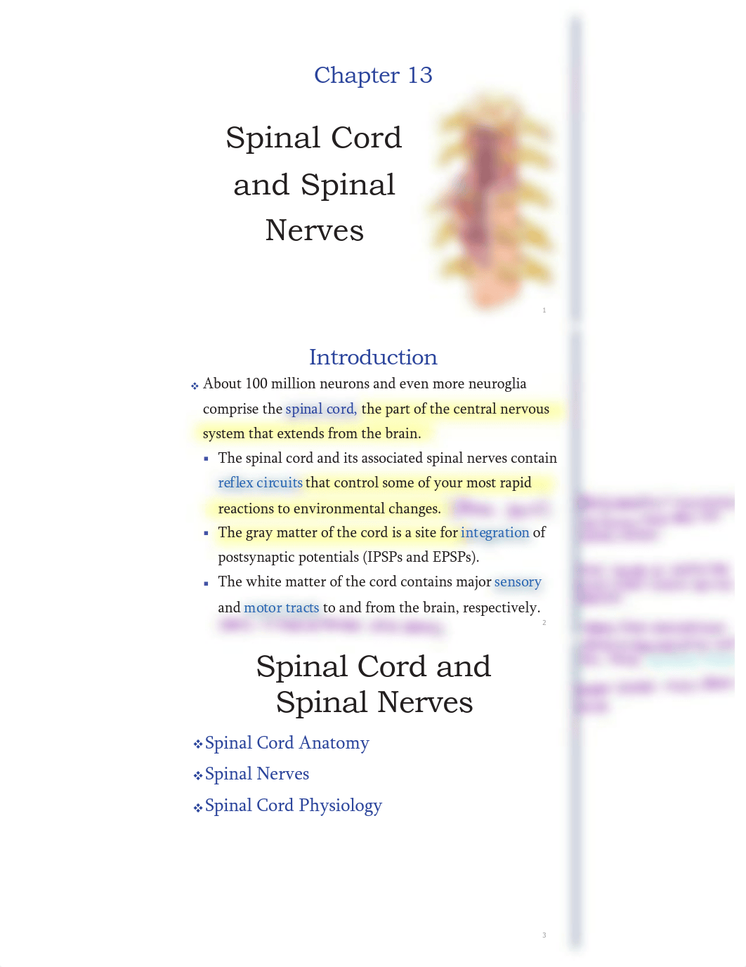 Chapter 13 ( Spinal Cord And Spinal Nerves).pdf_d39h8ozj7ug_page1