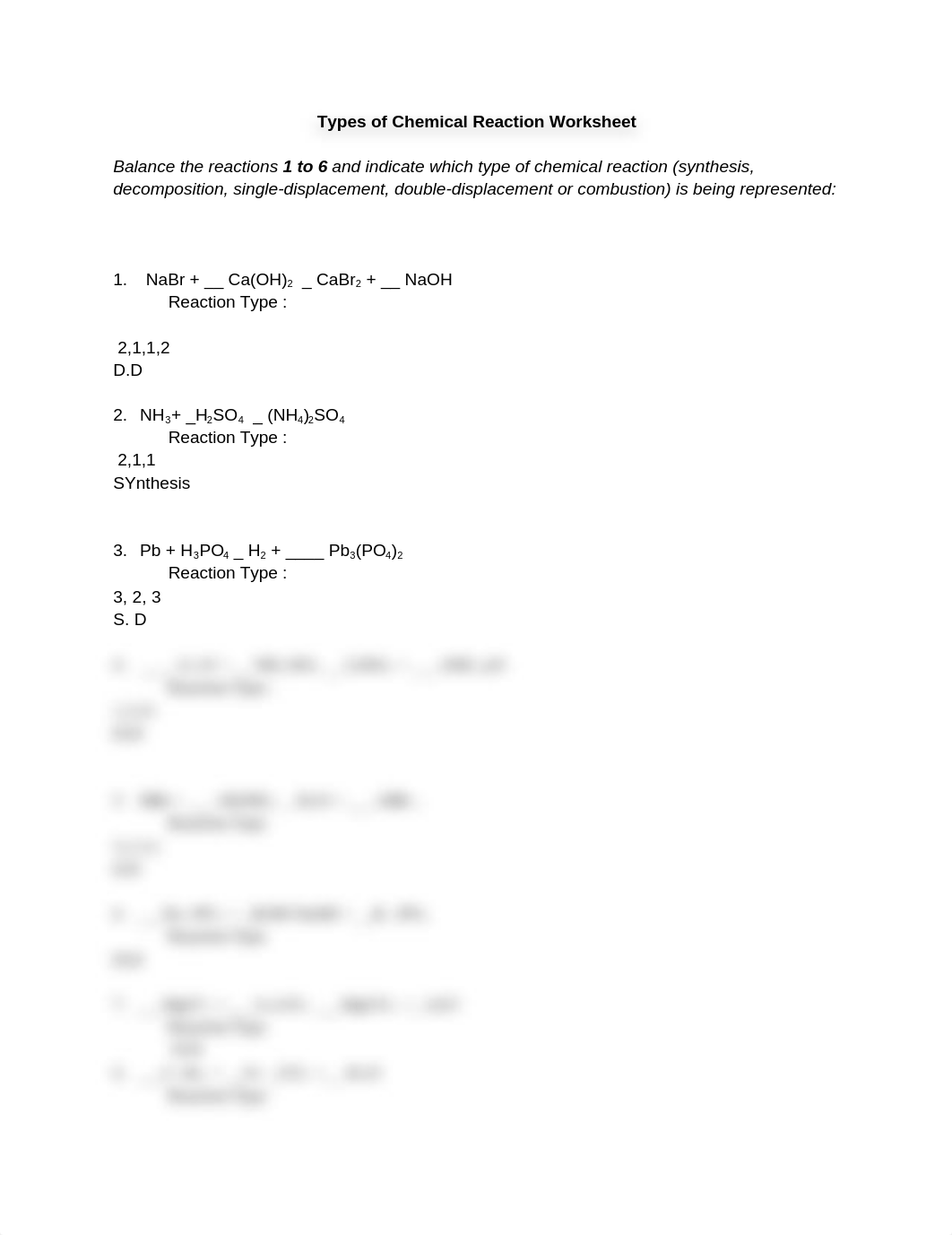 Types_of_Chemical_Reaction_Worksheet_d39sd8aehm7_page1