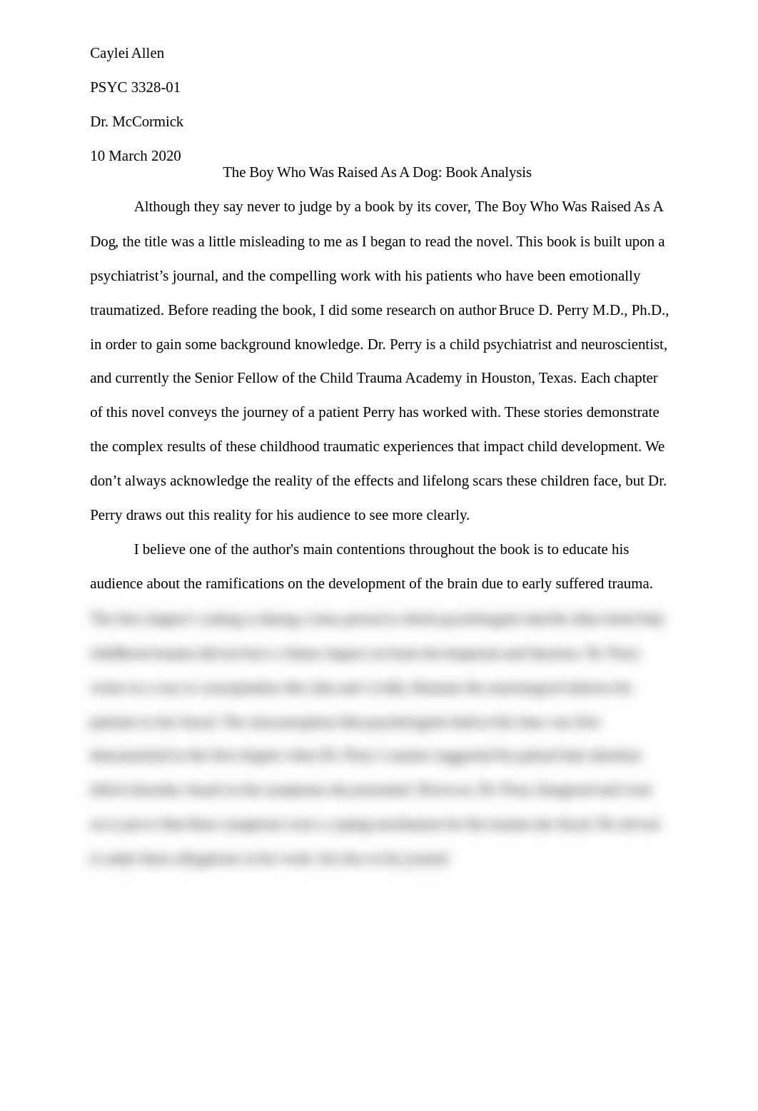 The Boy Who Was Raised As A Dog_ Book Analysis.docx_d39wchkdxzg_page1