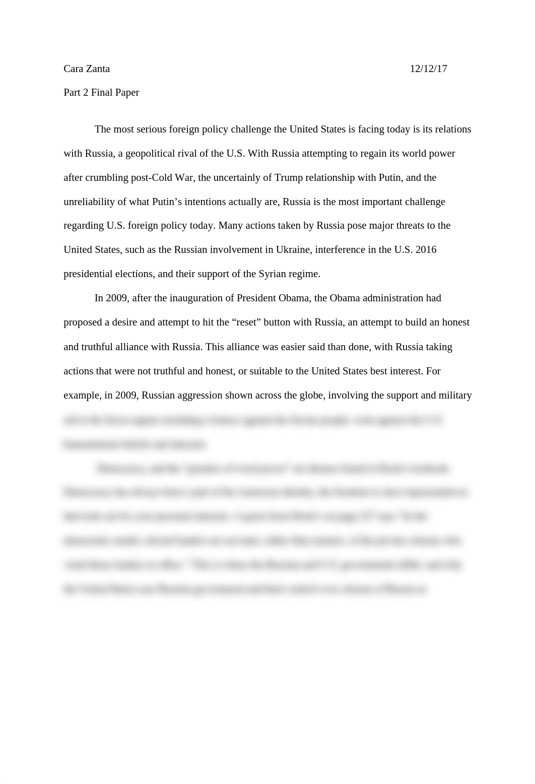 Part 2 Final Paper for U.S. foreign policy .docx_d3able52jud_page1