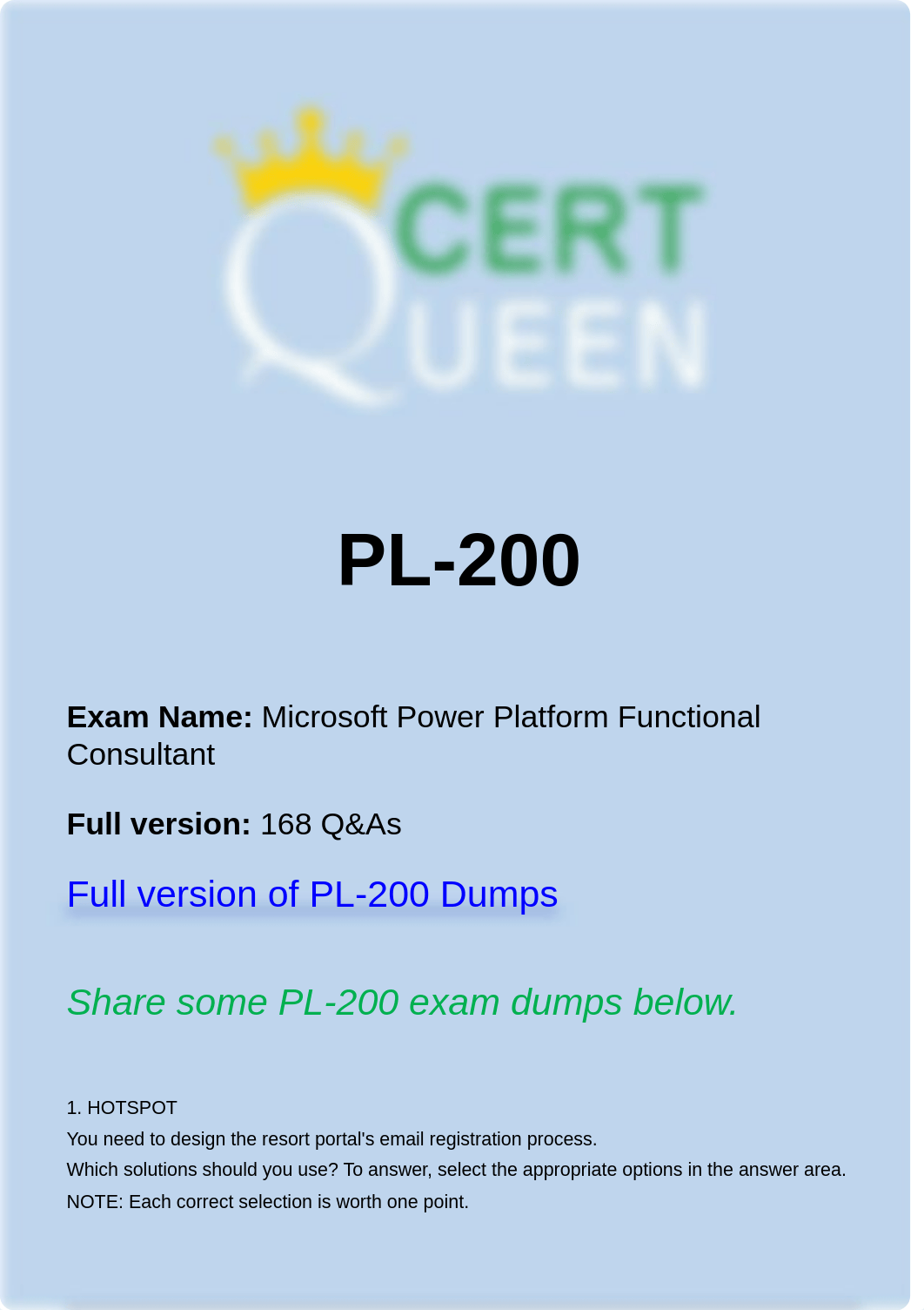 Microsoft PL-200 Exam Updated Questions.pdf_d3aksnxps3y_page1