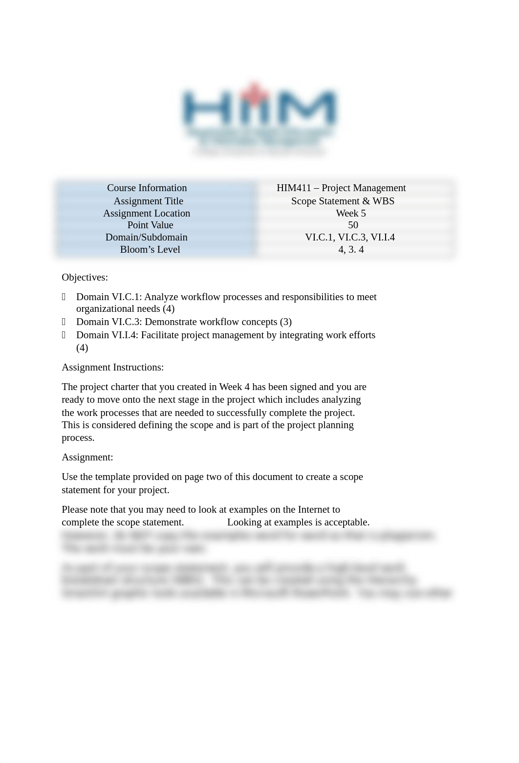 HIM411_Week5_VI.C.1,VI.C.3,VI.I.4_ScopeWBS_Assignment.docx_d3amqj2xttj_page1