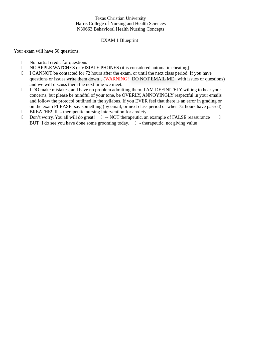 Behavioral Health Exam 1 BP .docx_d3at8mcg3wh_page1