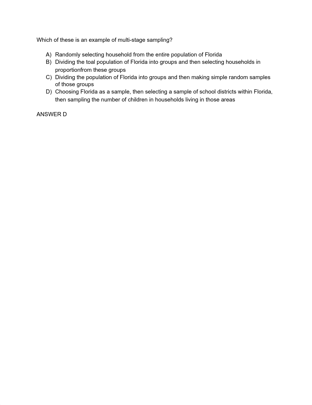 Which of these is an example of multi-stage sampling.pdf_d3b0ibt8ol4_page1