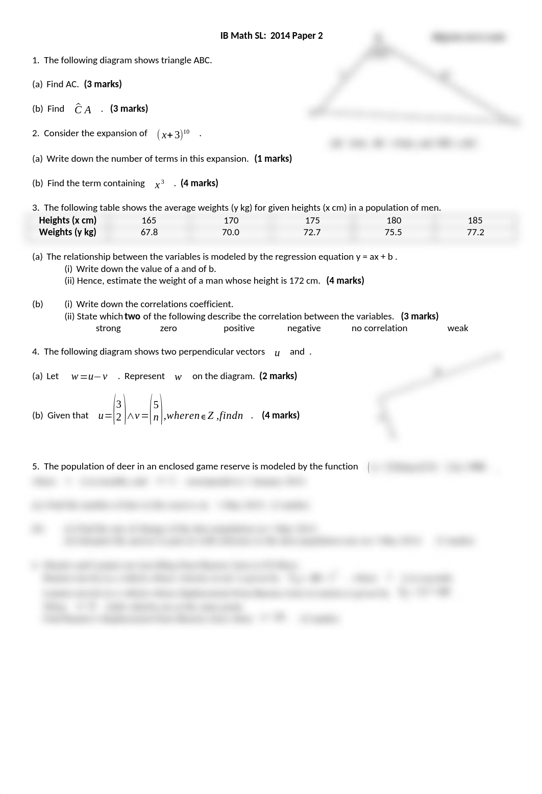 IB Math SL 2014 TZ1 Paper 2_d3bm3tly292_page1